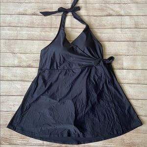 NWT J -Crew halter swim wrap 14 NAVY **out of stock online!